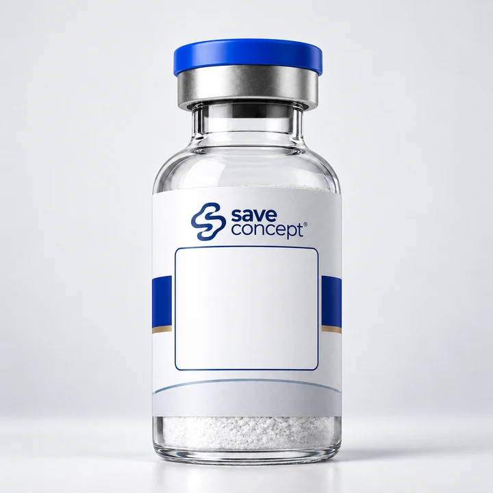 Parte traseira do produto NeoPeptides com a localização do QR Code e do serial