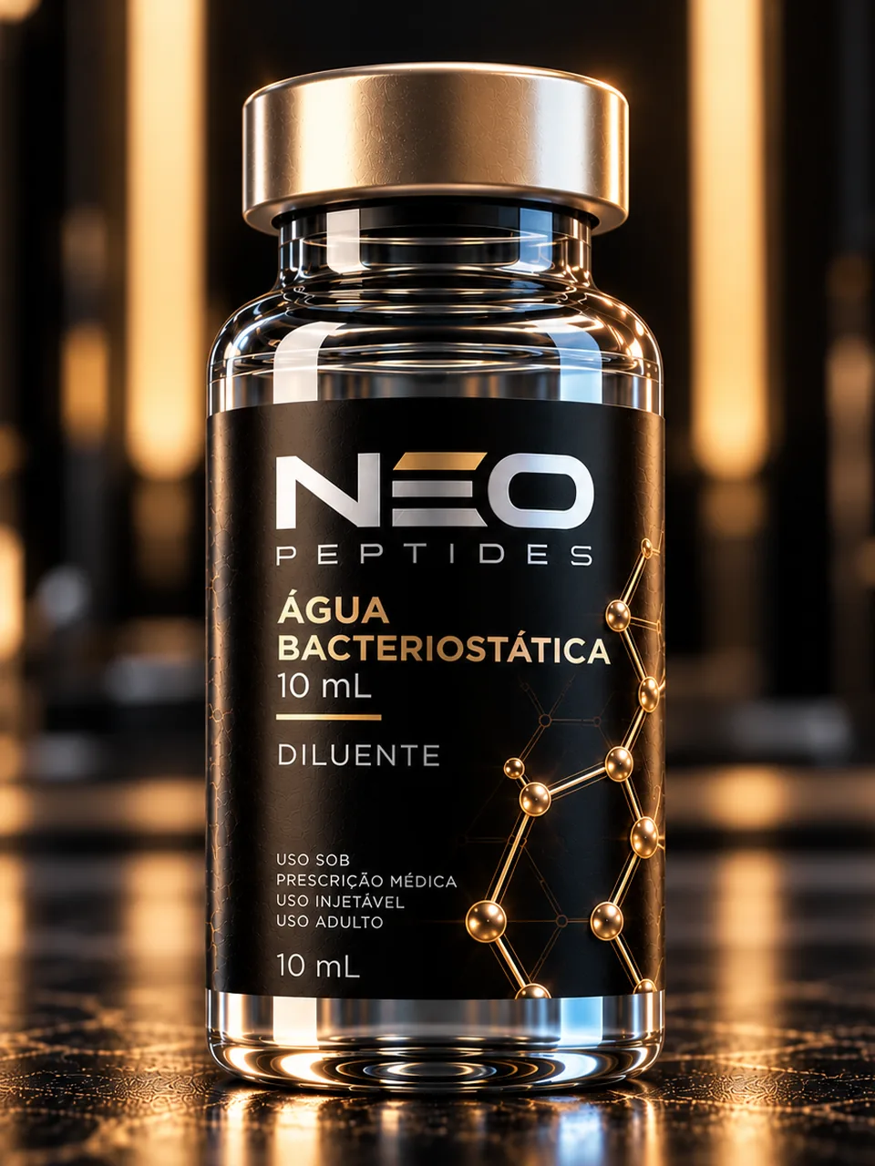 Frasco NeoPeptides Água Bacteriostática 10ml