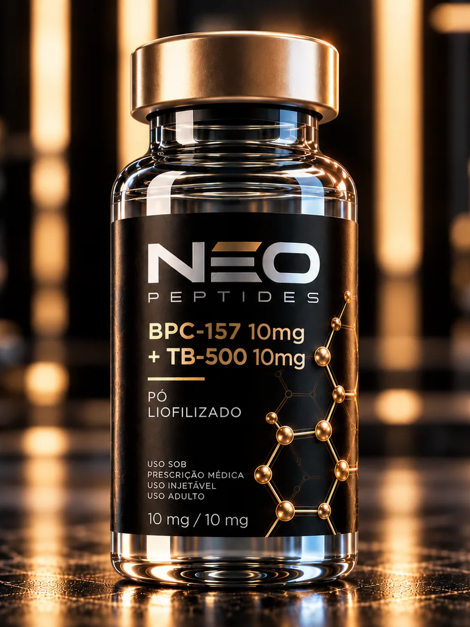 Frasco NeoPeptides BPC-157 10mg + TB-500 10mg