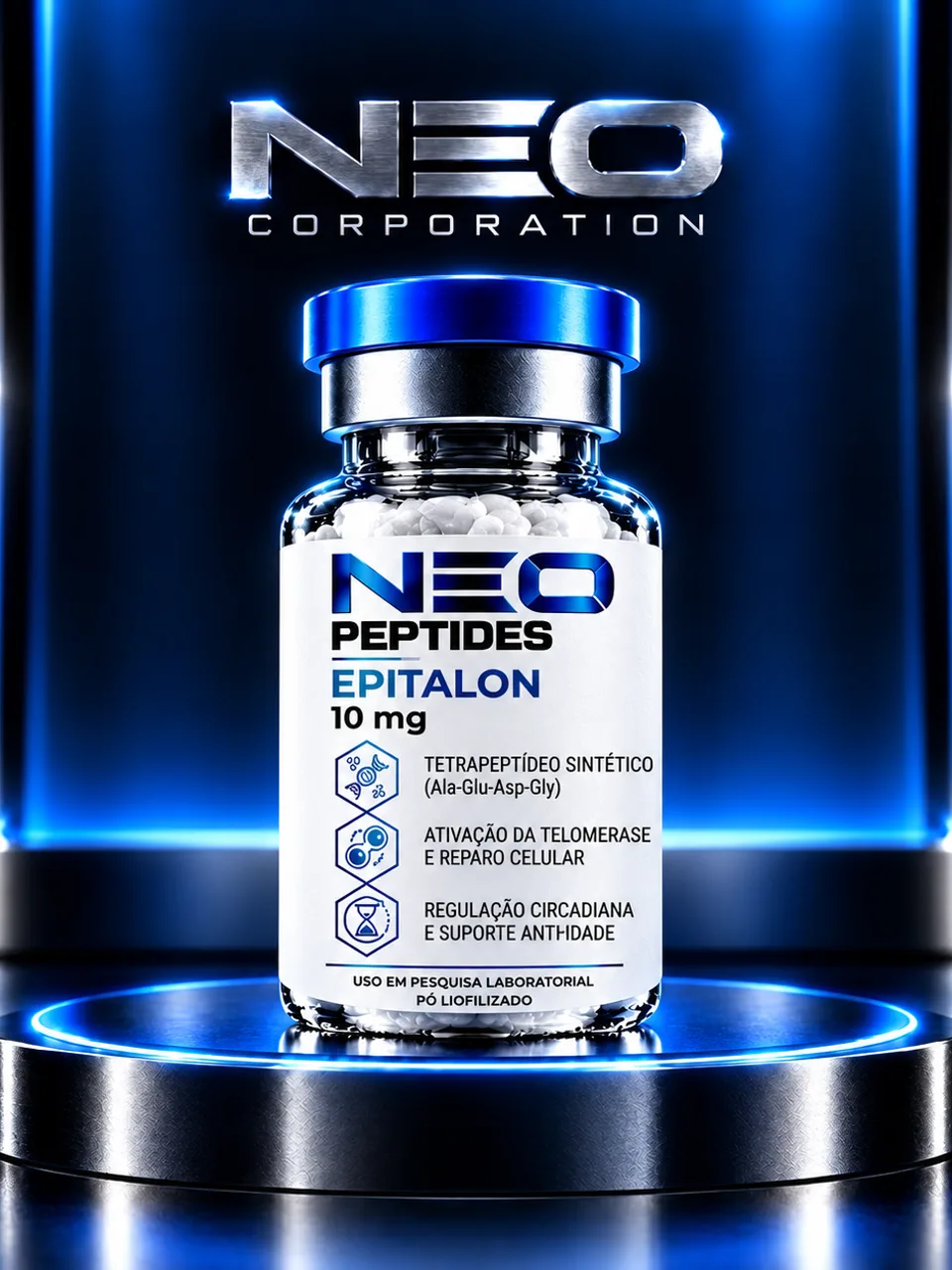 Frasco NeoPeptides Epitalon 10mg